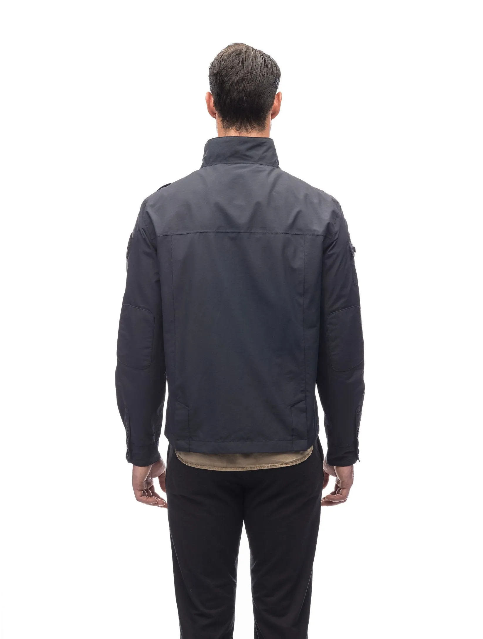 ADMIRAL MEN'S SHIRT JACKET BLACK