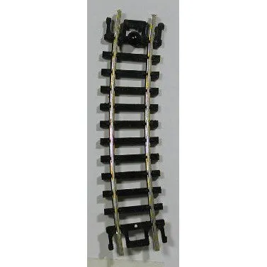 Atlas N Curved Snap-Track(R) - Half 9-3/4" Radius, Black Ties - Pkg. (6)