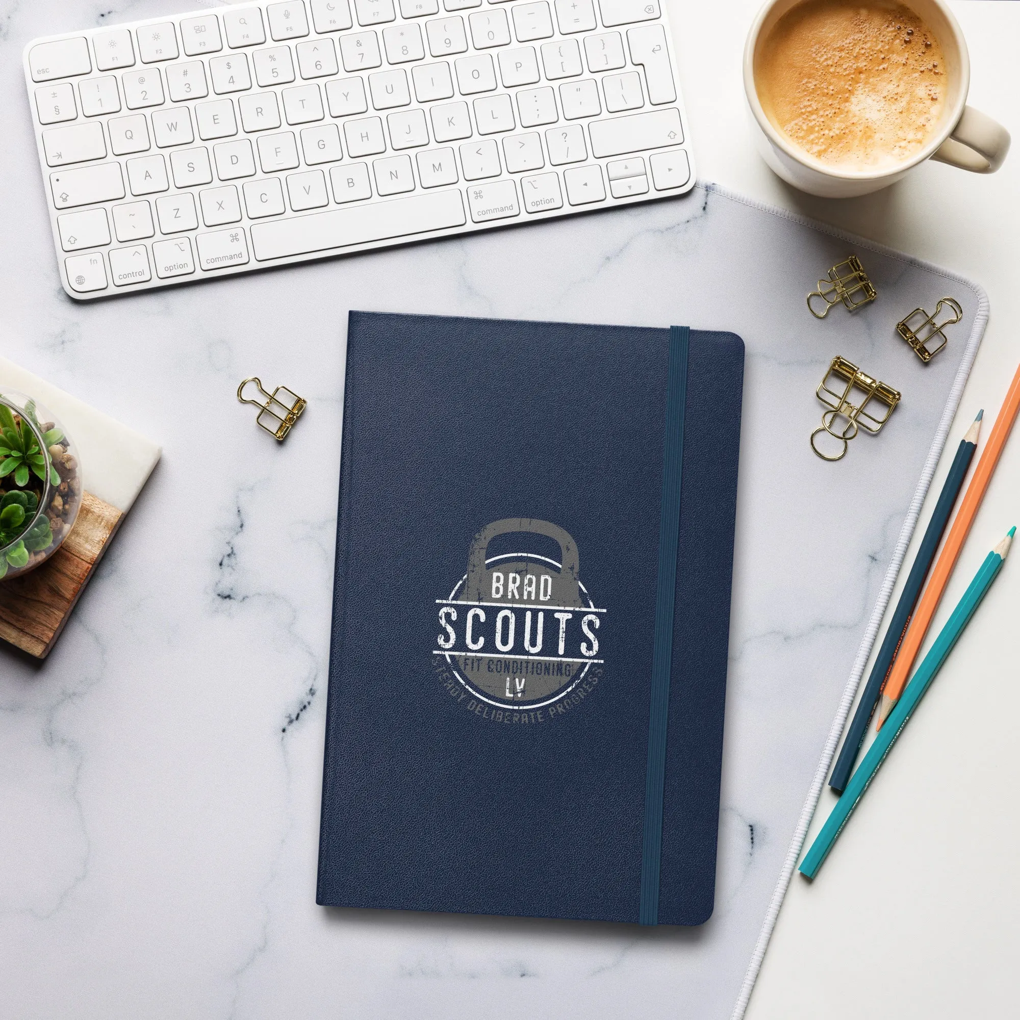 BRAD SCOUTS Hardcover bound notebook