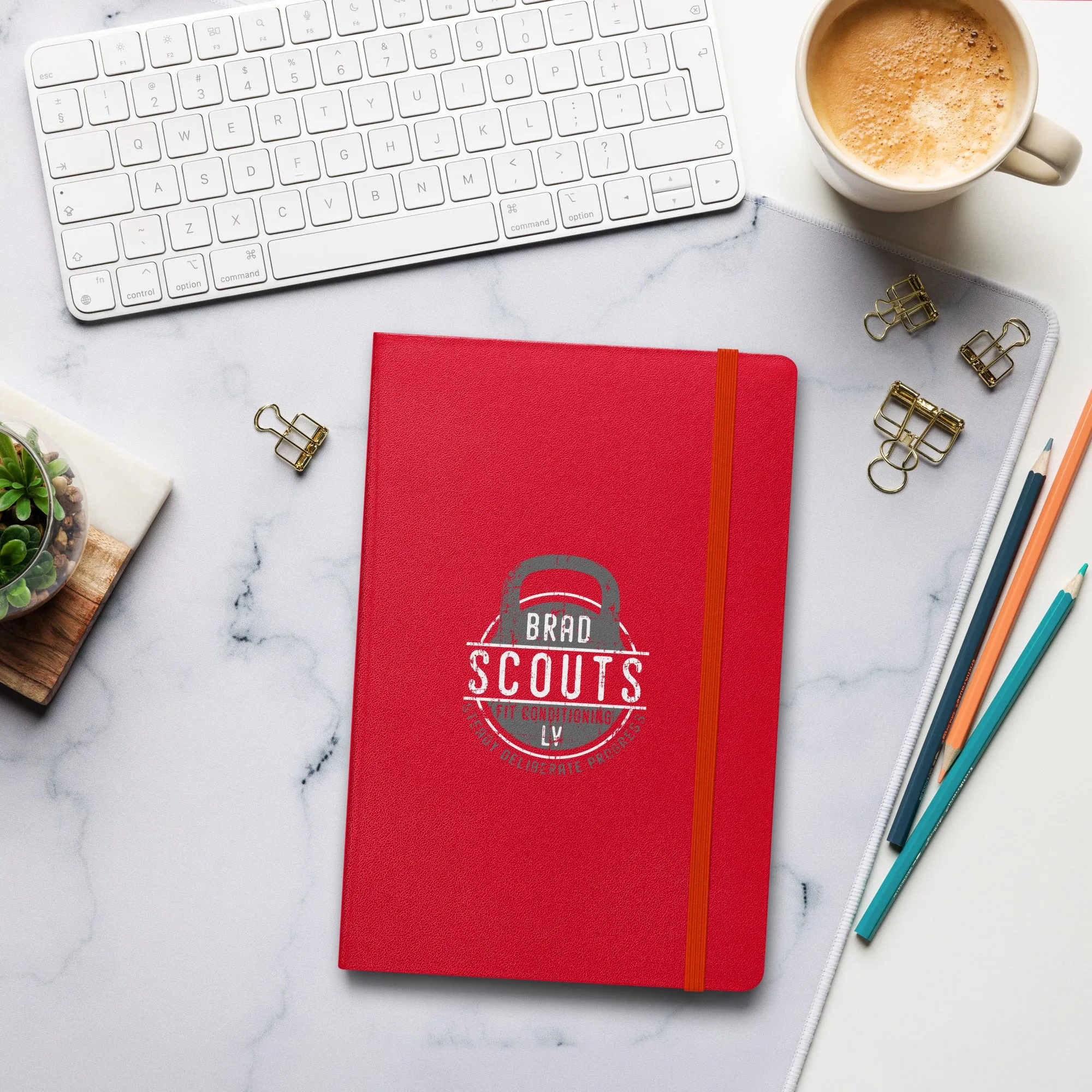 BRAD SCOUTS Hardcover bound notebook
