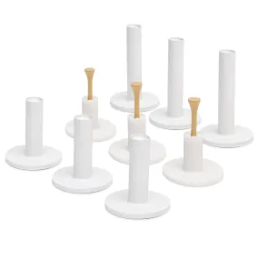 GoSports Rubber Golf Tees 9-Pack - 1.5", 2.25", 3.5"