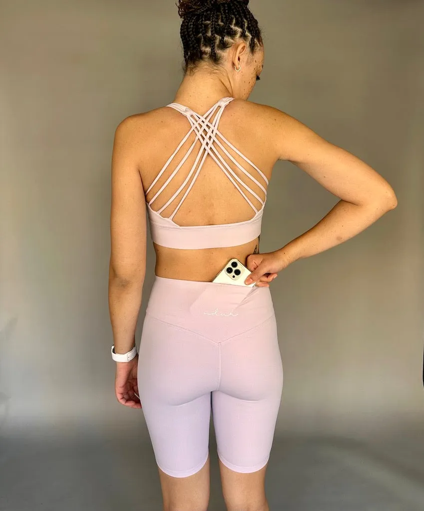 Medium Support Sports Bra - Double Crossed
