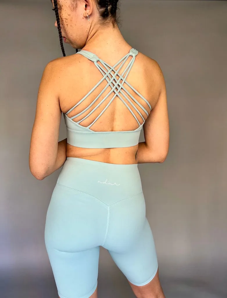 Medium Support Sports Bra - Double Crossed
