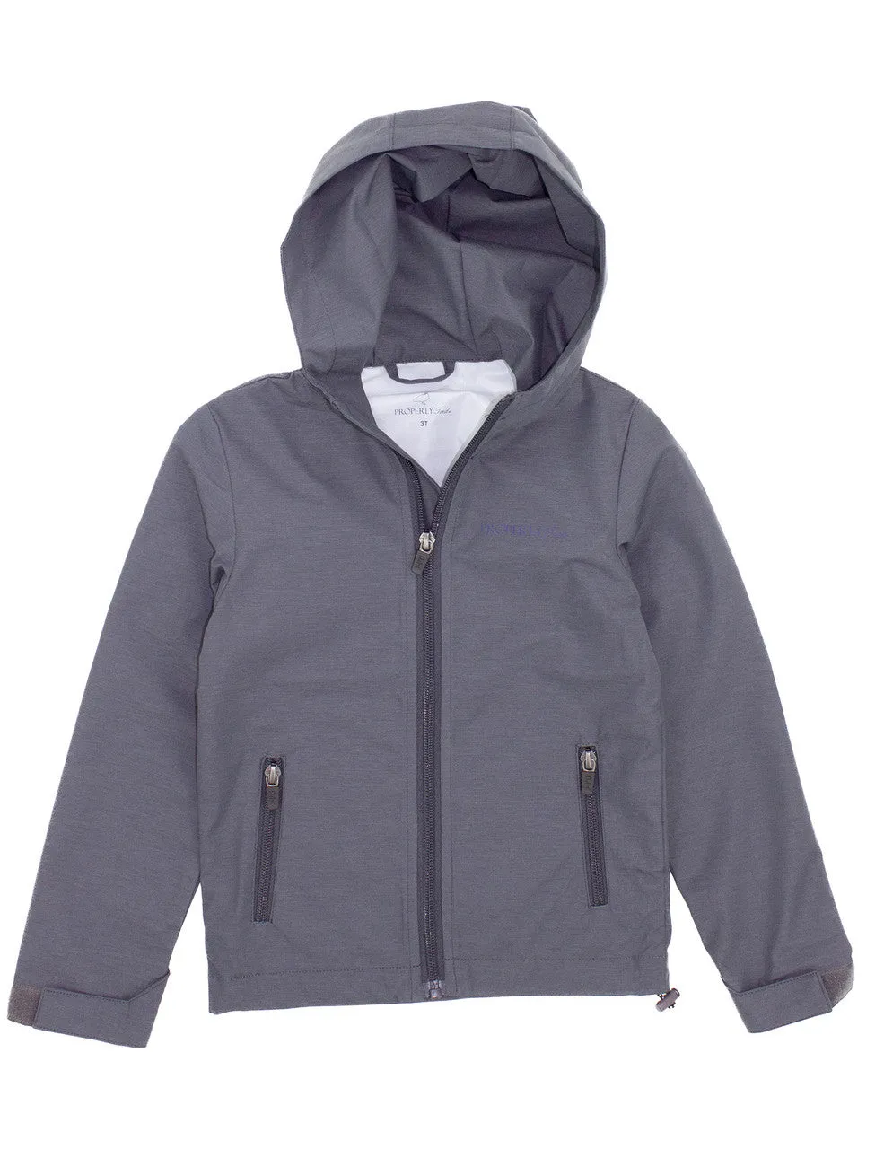 Properly Tied Canopy Rain Jacket