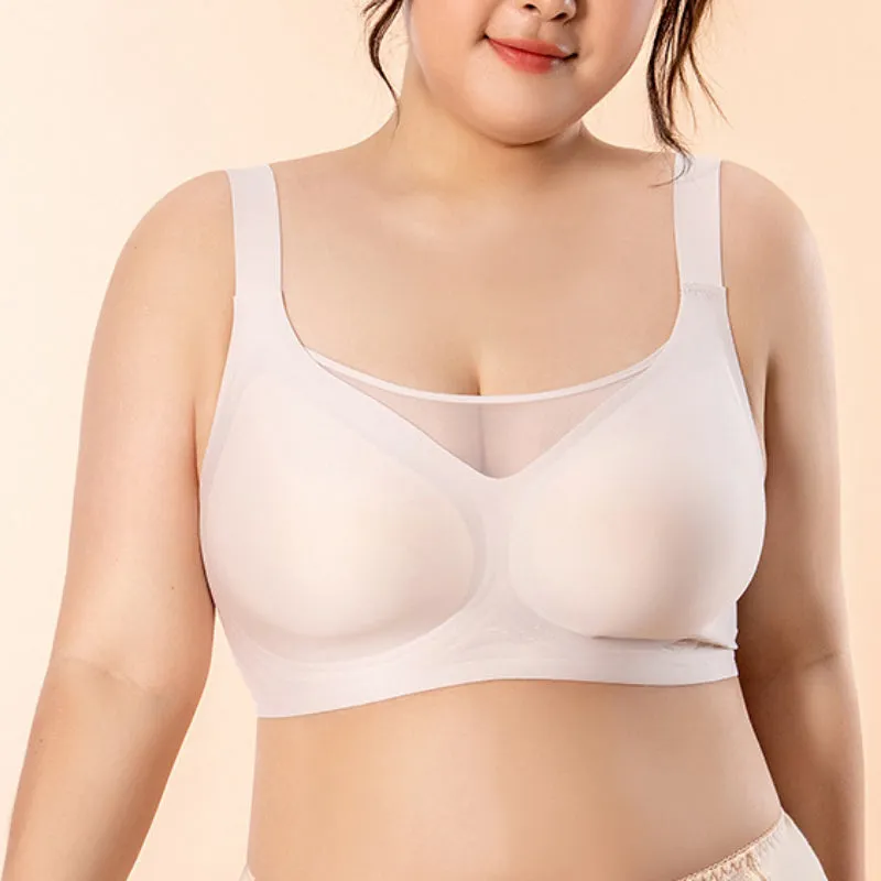 Seamless Mesh Wireless Bra