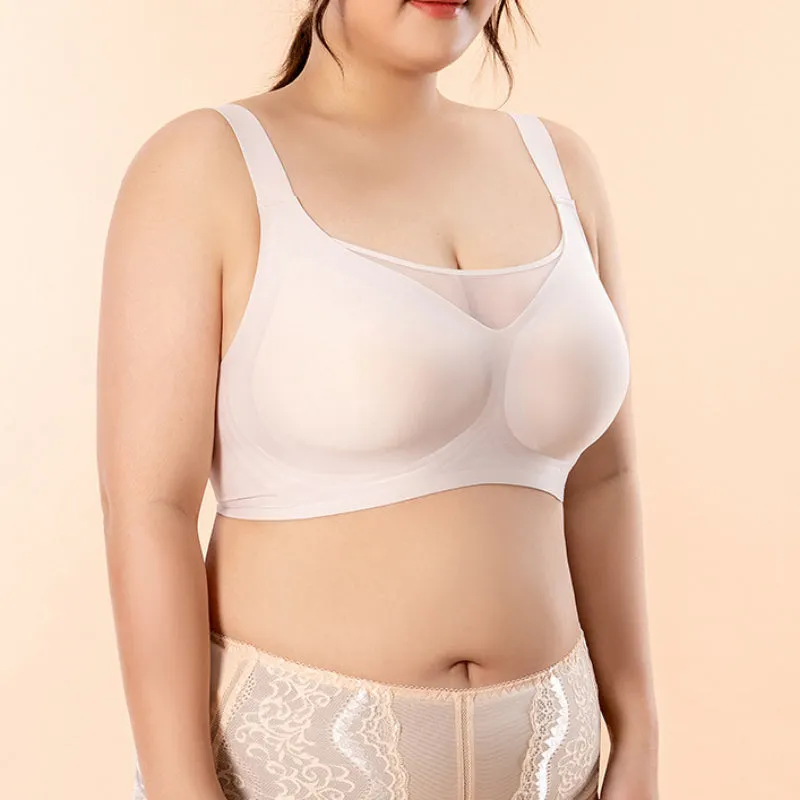 Seamless Mesh Wireless Bra