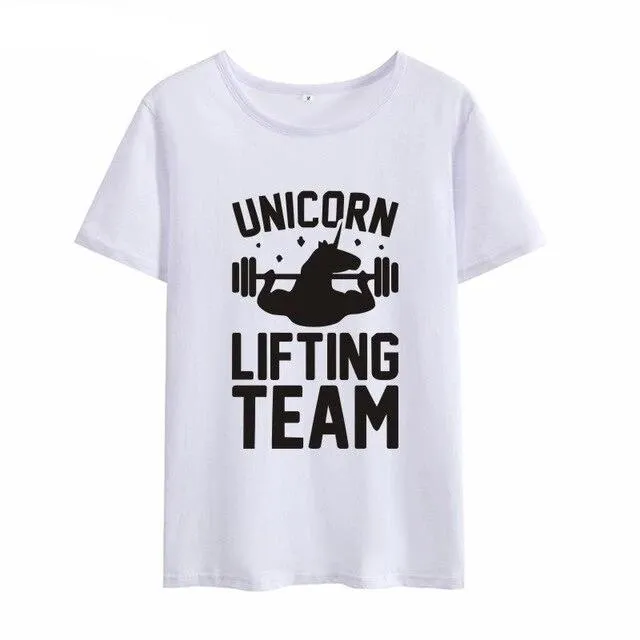 Unicorn Workout Shirt