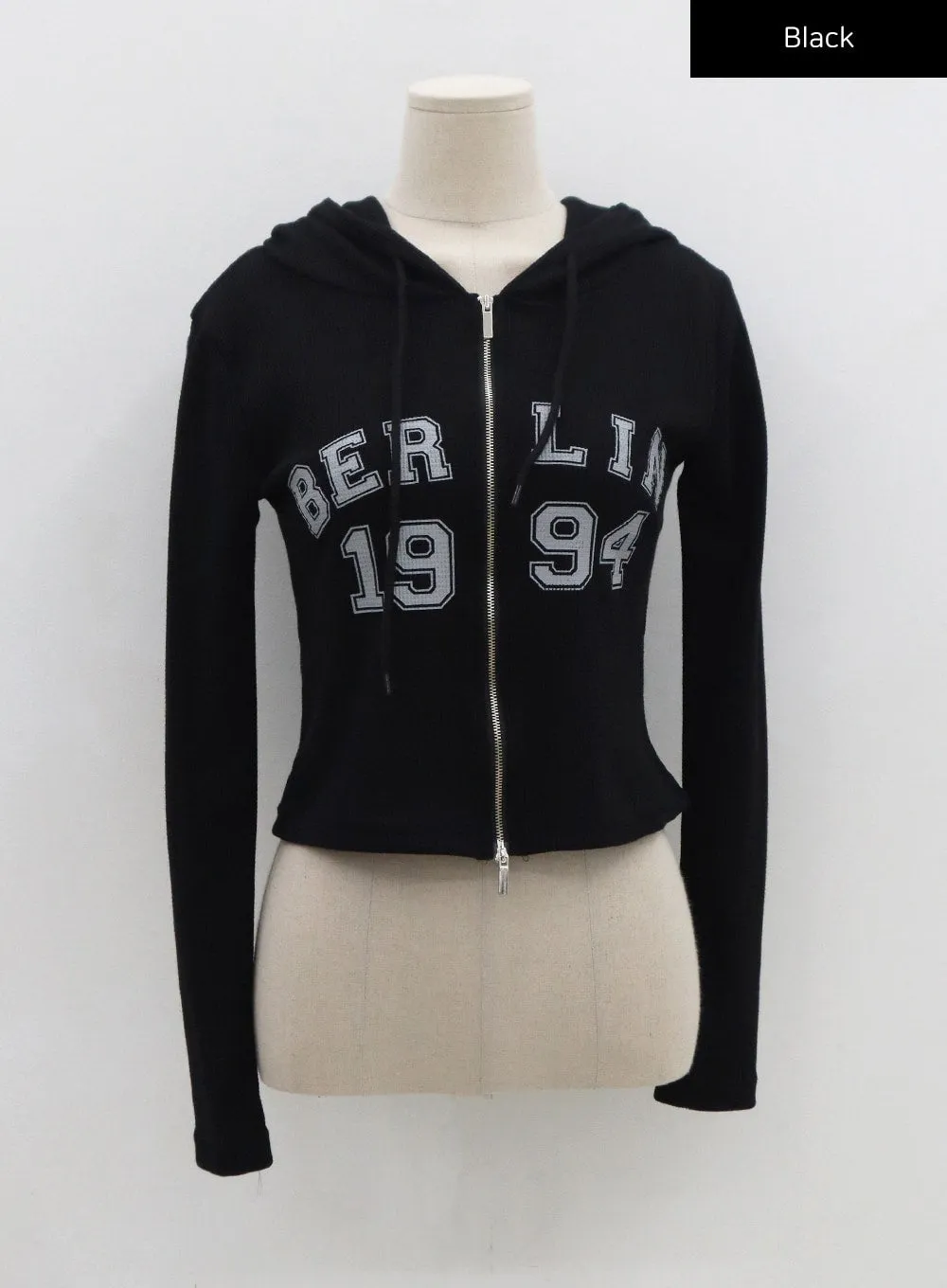 Waffle Hoodie Zip Up CS15