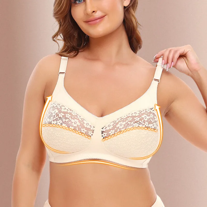 Wireless Sports Bra in Lace