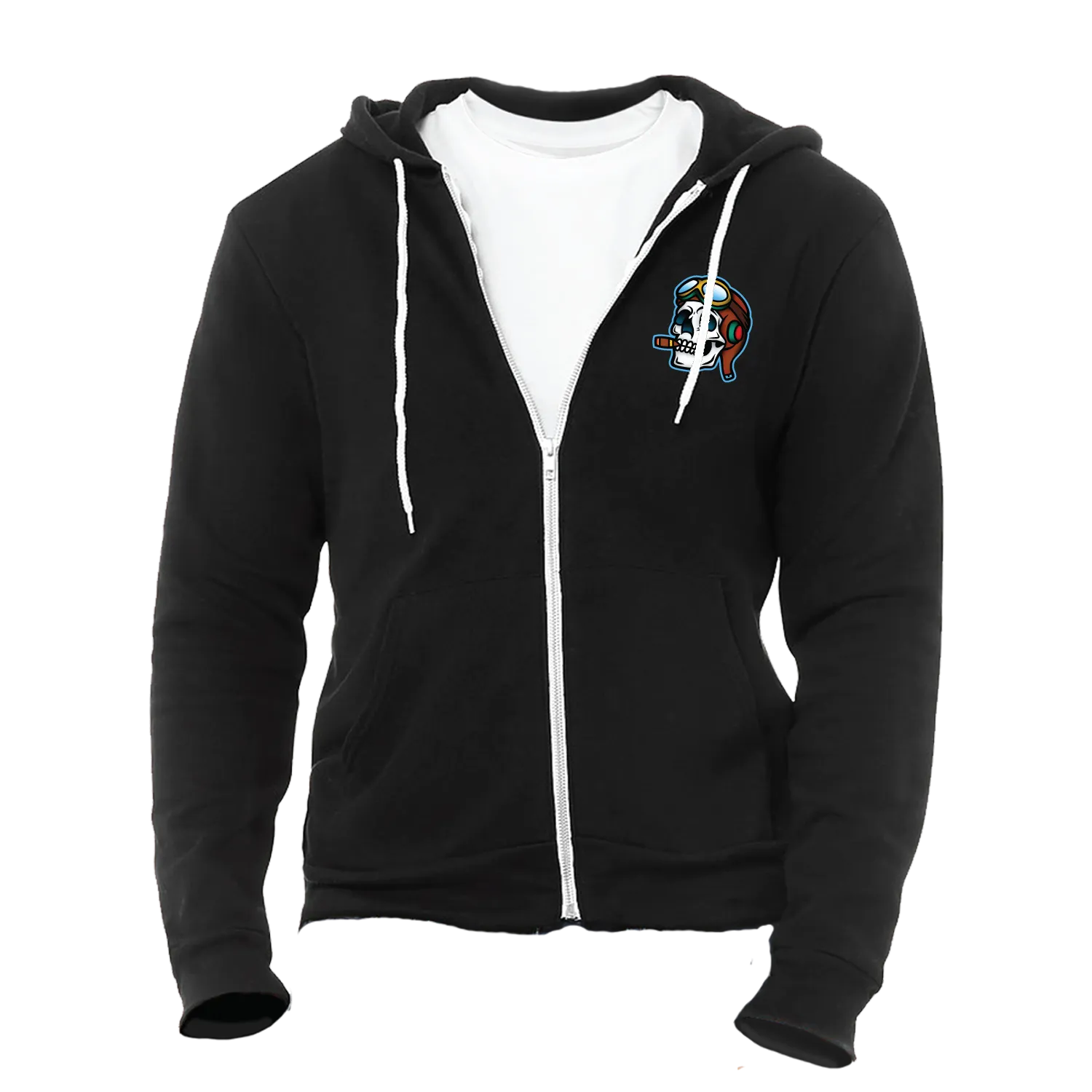 Zombie Steve Zip Up Hoodie